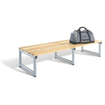 CLOAKROOM BENCH, DOUBLE SIDED, Without Shoe Shelf, 1000mm