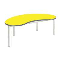 ENVIRO TABLES, BEAN TABLE, Sizemark 1 - 460mm height, Azure