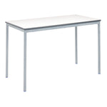 WHITEBOARD TABLES, RECTANGULAR FULLY WELDED, 1200 x 600mm, Sizemark 6 - 760mm height