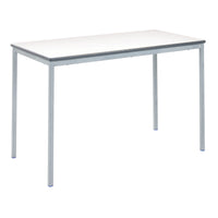 WHITEBOARD TABLES, RECTANGULAR FULLY WELDED, 1200 x 600mm, Sizemark 4 - 640mm height