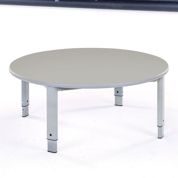 HEIGHT ADJUSTABLE TABLES, START RIGHT, Circular, Lilac