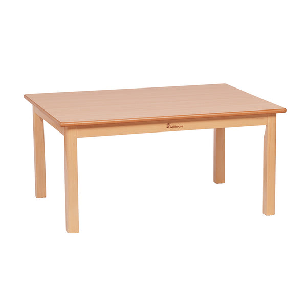 WOODEN TABLES, SMALL RECTANGULAR, 460mm height