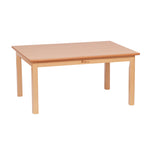 WOODEN TABLES, SMALL RECTANGULAR, 400mm height