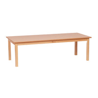 WOODEN TABLES, LARGE RECTANGULAR, 320mm height
