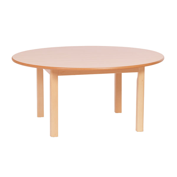 WOODEN TABLES, CIRCULAR, 460mm height
