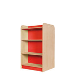 DOUBLE SIDED BOOKCASE, 750mm height, Powder Blue