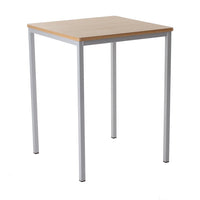 FULLY WELDED FRAME, SQUARE, 600 x 600mm, Sizemark 2 - 530mm height, Beech