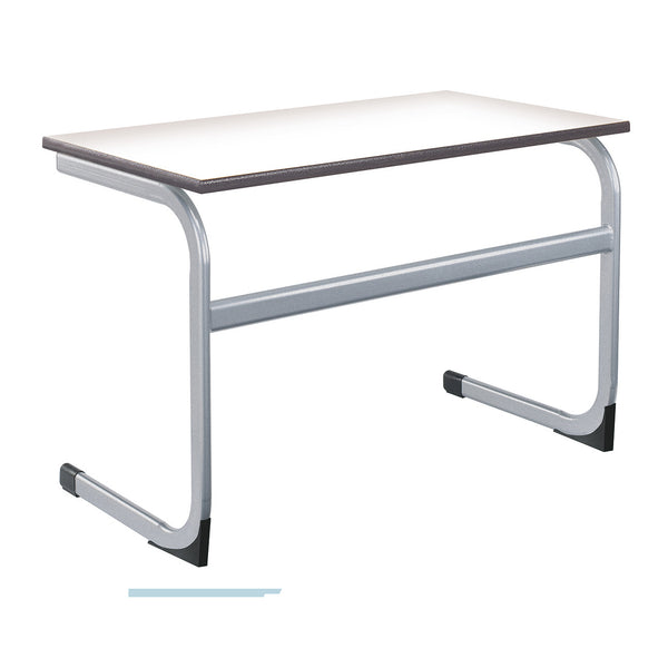 EURO TABLES, DOUBLE, Sizemark 6 - 760mm height, Light Grey