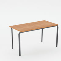 CLASSROOM TABLES, RECTANGULAR, 1100 x 550mm, Sizemark 2 - 530mm height, Blue