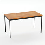 CLASSROOM TABLES, RECTANGULAR, 1100 x 550mm, Sizemark 1 - 460mm height, Grey