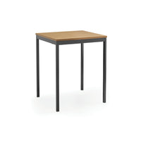 CLASSROOM TABLES, SQUARE, 600 x 600mm, Sizemark 6 - 760mm height, Red