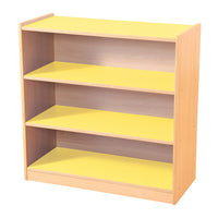 3 SHELF BOOKCASE, PASTEL STORAGE RANGE, Green, Each