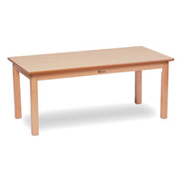 WOODEN TABLES, MEDIUM RECTANGULAR, 400mm height