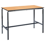 Science & Art Tables with Crushed Bent Frame, Beech