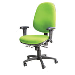 SMARTBUY, SWIVEL, EXECUTIVE CHAIR, High Back, With Adjustable Arms & Lumbar Support, Ocean
