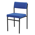With Arms, Square Tube Steel Frame, HEAVY DUTY WOODEN CHAIRS, Blizzard