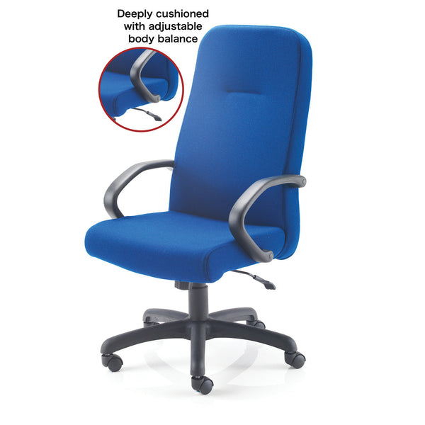 SWIVEL, EXECUTIVE CHAIR, With Arms, Taboo