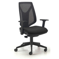 With Height Adjustable, Foldaway Arms, MESH HIGH BACK OFFICE CHAIR DELUXE, Tarot