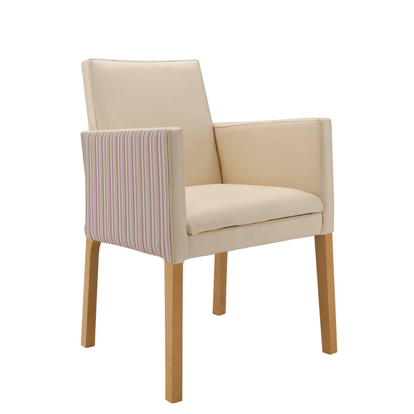 SIDE CHAIR, Vinyl, Mulberry