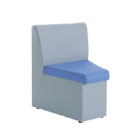 MODULAR SEATING, Concave Unit - 560mm width, Havana