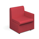 MODULAR SEATING, With Left Arm - 675mm width, Blizzard