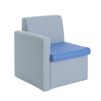 MODULAR SEATING, With Right Arm - 675mm width, Blizzard