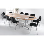 TILT TOP CONFERENCE TABLES, Rectangular, 1400mm width, Oak