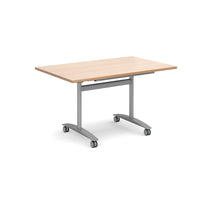 TILT TOP CONFERENCE TABLES, Rectangular, 1800mm width, White