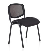 MESH BACKED MEETING CHAIR, Without Arms, Belize