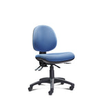 DELUXE OPERATOR CHAIRS, MEDIUM BACK, No Arms - 500mm width, Ocean