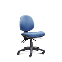 DELUXE OPERATOR CHAIRS, MEDIUM BACK, No Arms - 500mm width, Havana