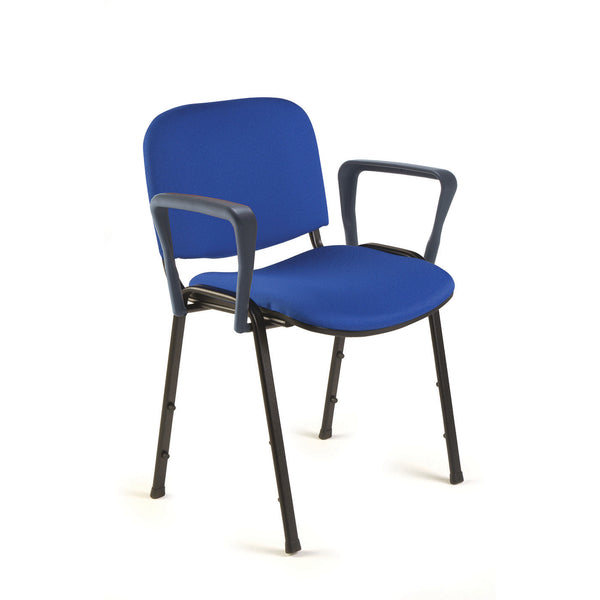 STACKING CHAIR, With Arms - 520mm width, Belize