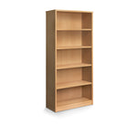 BOOKCASES, 1800mm height with 4 Adjustable Shelves, Beech