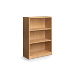 BOOKCASES, 1200mm height with 2 Adjustable Shelves, Oak