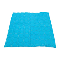 Square Mats, Large, QUILTED OUTDOOR SEATING, Aqua, Each