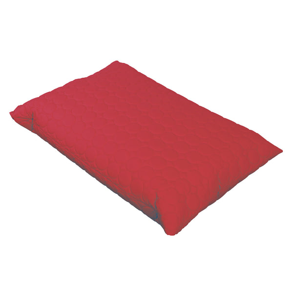Child Giant Floor Cushion, QUILTED OUTDOOR SEATING, Red, Each