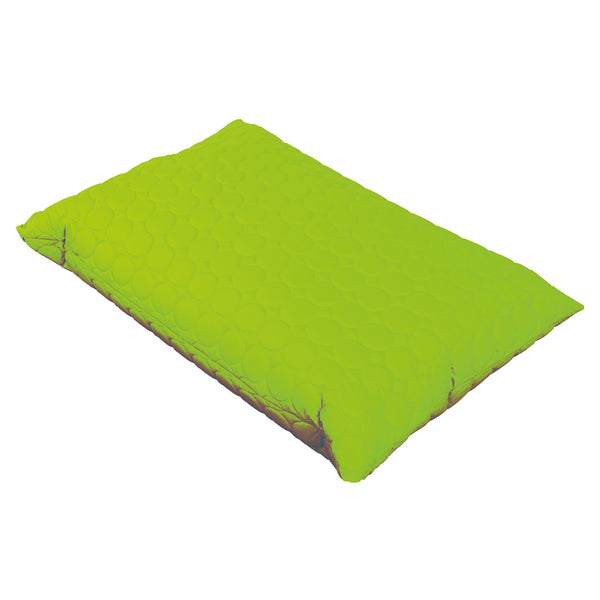 Child Giant Floor Cushion, QUILTED OUTDOOR SEATING, Lime, Each