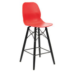 Black Oak Frame, STOOLS, CHAIRS, Red