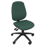 Without Arms - 480mm width, HIGH BACK OPERATOR CHAIR, Ocean