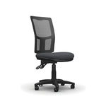 Without Arms - 480mm width, MESH BACK OPERATOR CHAIR, Blizzard
