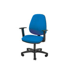 TASK/ OPERATOR CHAIRS, HIGH BACK, With Height Adjustable Arms, Havana