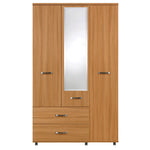 Sterling Bedroom Furniture Wardrobe, Light Oak, Combination