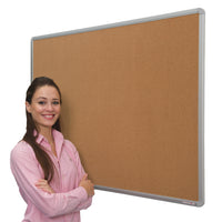 ALUMINIUM FRAMED CORK NOTICEBOARDS, FELT NOTICEBOARDS, 1200 x 1200mm