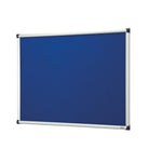 ANTIBAC DISPLAY; NOTICEBOARDS, Aluminium Framed, 600 x 900mm, Orion Blue