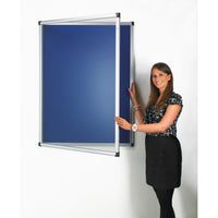 ANTIBAC DISPLAY; NOTICEBOARDS, Tamperproof, 900 x 600mm, Fennel