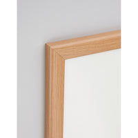 Light Oak Effect Frame, ECO-FRIENDLY WHITEBOARDS, 900 x 600mm height