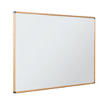 SHIELD DESIGN WOOD EFFECT MAGNETIC WHITEBOARDS, 900 x 600mm height