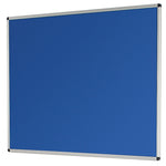 FADE RESISTANT NOTICEBOARD, 900 x 600mm, Blue