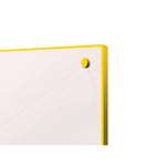 900 x 600mm, COLOUR EDGED WHITEBOARDS, Yellow