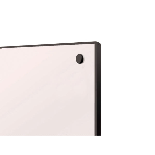 1800 x 1200mm, COLOUR EDGED WHITEBOARDS, Black